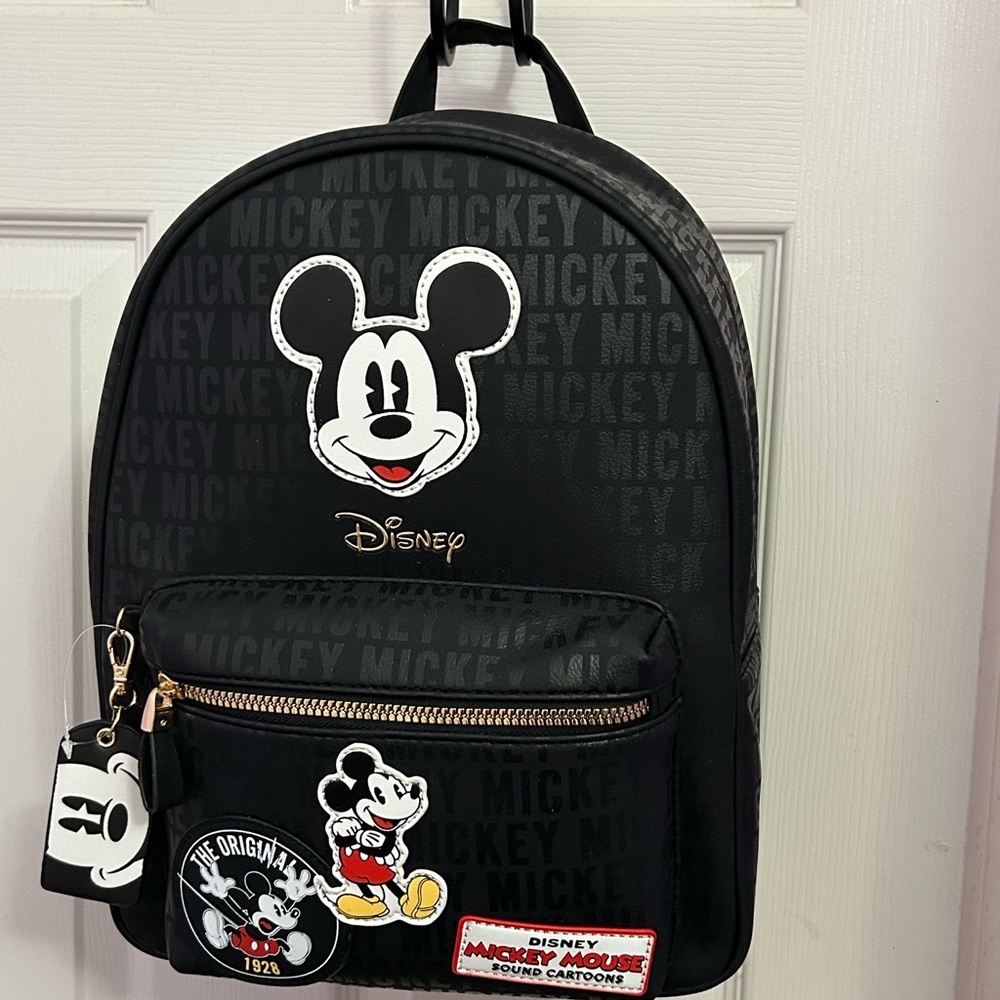 Primark Disney Mickey Mouse Patch Backpack